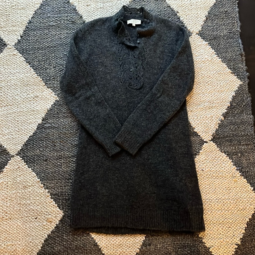 Sézane sweater dress grey medium